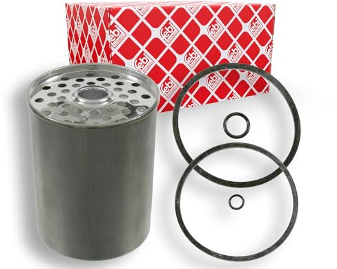 febi bilstein 22575 Kraftstofffilter mit Dichtringen, 1 Stück | Kompatibel mit: CITROËN BX, BX Break, C15 Kasten/Großraumlimousine, C15 Kombi, VISA, XM, XM, XM Break, XM Break