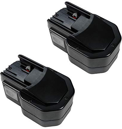 2x Hochleistungs Ni-MH Akku, 14,4V / 3300mAh für Milwaukee LokTor P14.4-TX P14.4-TXC PDD14.4-X S14.4-TX PAS14.4 Power Plus PCG14.4 PES14.4T PIW14.4-HEX PIW14.4-SD PJX14.4 Power Plus PLD14.4X PN14.4