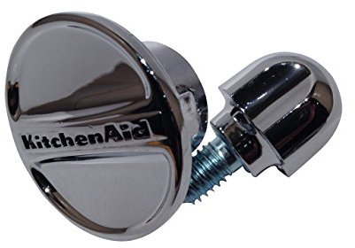 KitchenAid Support Fixation Mitigeur chromé pour casquette Hub et vis moletée
