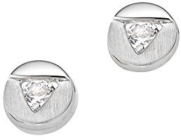 CEM Ohrstecker in rundem Design 925´er Silber