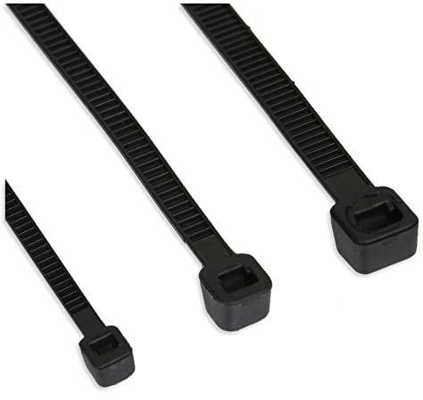 InLine 59963J 100er Pack Kabelbinder, Länge 250mm, Breite 3,6mm, schwarz