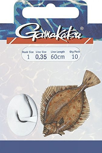 Gamakatsu Hook BKD-5013F PLATTFISCH 60CM Gr. 6 Zielfischhaken