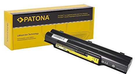 PATONA Laptop Akku für FUJITSU SIEMENS AH42/E | AH512 | AH530 | AH530/3A | AH531 | LH52/C LH250 | LH522 | LH530 | LH531 | LH701 | LH701A | Lifebook A512 | A530 | A531 | PH50/C | PH50/E | PH521 - [ Li-ion; 4400mAh;schwarz]