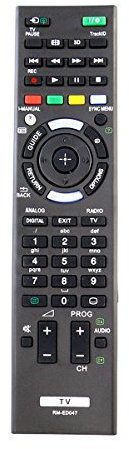 VINABTY RM-ED047 Ersatz der Fernbedienung Kompatibel mit Sony KDL-40BX420 KDL-40BX421 KDL-22BX320 KDL-22BX321 KDL-32R300B KDL-32BX320 KDL-32BX321 KDL-32BX420