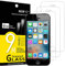 NEW'C 3 Stück für iPhone 5, iPhone 5S, iPhone 5C für Panzerglas, Frei von Kratzern, 9H Härte, HD Displayschutzfolie, 0.33mm Ultra-klar, Ultrabeständig