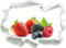 Stil.Zeit Frisches Obst, Papier 3D-Wandsticker Format: 62x45 cm Wanddekoration 3D-Wandaufkleber Wandtattoo