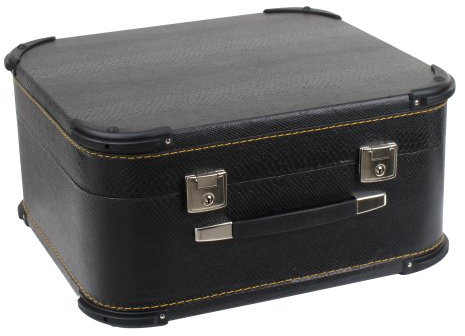 Alpenklang Luxus Akkordeon & Harmonika Koffer (Tragekoffer für 48-Bass Akkordeons oder 4-Reihige Harmonikas, Holzkern, Kunstlederbezug)
