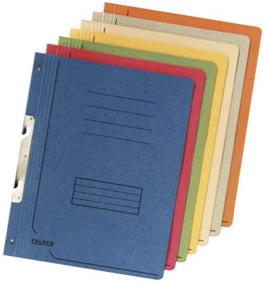 FALKEN Einhakhefter, DIN A4, Behördenheftung, gelb 80000938