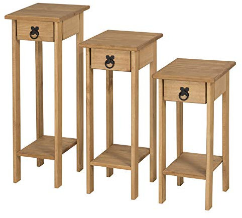Corona Furniture Corona Set of 3 Plant Stands