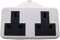 White High Impact Extension Double Socket / Heavy Duty Electrical Twin 2 Gang