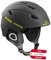 Black Crevice Skihelm Kitzbühel, 9, 5 Größen, BCR143764 (Schwarz/Gelb, M)
