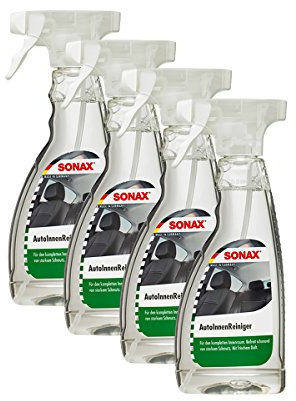 SONAX 4X 03212000 AutoInnenReiniger CockpitPflege PolsterReiniger 500ml