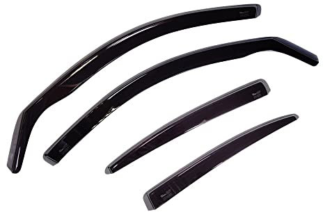 Heko Towequipe HEKO-25336 Windabweiser, für Vauxhall Astra Mk4 / Opel Astra G (Baujahr 1998-2007, 5-Türer, Schrägheck), 4 Stück