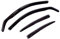 Heko Towequipe HEKO-25336 Windabweiser, für Vauxhall Astra Mk4 / Opel Astra G (Baujahr 1998-2007, 5-Türer, Schrägheck), 4 Stück
