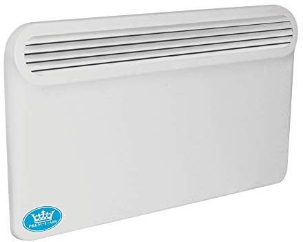 Prem-i-air Elegant Modern Programmable Thin Radiator Panel Heater with LCD Display - WHITE (1500W (1.5 kW))