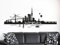 KLEBEHELD® Wandtattoo Hamburg Skyline