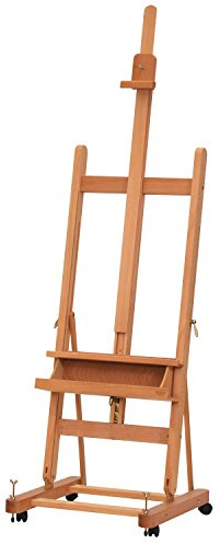 Honsell M/06 - Mabef Studio - Staffelei mit Rasterverstellung, hergestellt aus qualitativ hochwertigem, geöltem Buchenholz