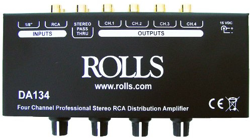 Rolls DA134 4-Channel Distribution Amplifier
