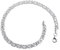 4,6mm flaches Königskette Armband - echt 925 Silber, Länge 18cm