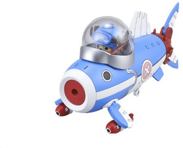 Bandai Hobby BAN189432 Gundam Gunpla Model Building Kit, Multicolor,Small, Chopper Robot Submarine