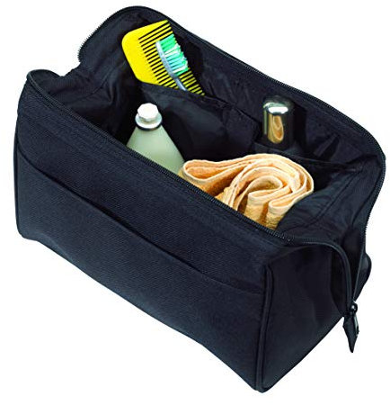 Out BAG CHECK.IN Bag Kosmetiktasche Daybreak, schwarz