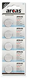 Unbekannt Uni 5-er Blister Cr2032 Knopfzelle, Silber, One Size