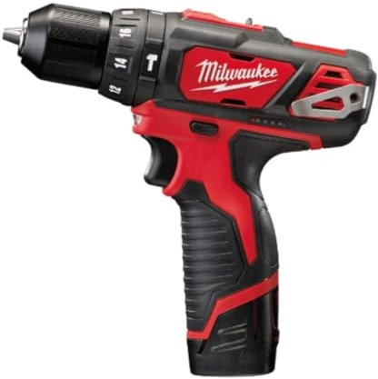 Milwaukee - Taladro de percusión M12™ 12V Li-Ion 2.0Ah 30Nm 2 velocidades M12 BPD-202X