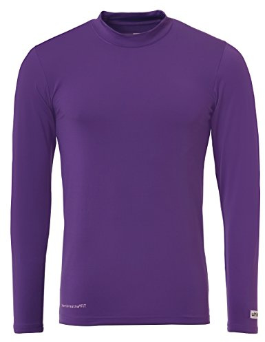uhlsport - Distinction Colors Baselayer - sous Maillot Manche Longues - Matière Légère - Coupe Moulante Ajustée - Violet