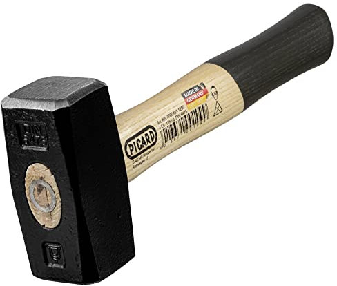 Picard 0000401-1250 Fäustel DIN 6475 1,25 kg mit Eschenstiel