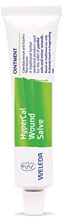 Weleda HyperCal Wound Salve, For Cuts & Wounds, St John's Wort, Calendula, Traditional Herbal Medicinal Product, Traditional Remedy, 25g