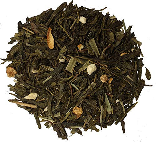 Simpli-Special Sencha Lemon Green Loose Leaf Tea 100g in Resealable Pouch | Fresh & Soothing Lemon Tea | Japanese Style Sencha with Dried Lemon, Lemongrass & Natural Citrus Flavouring