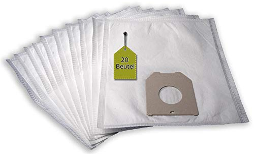 20 Staubsaugerbeutel kompatibel mit LG ELECTRONICS Limpio 4400, 4500, 20 Staubbeutel ähnlich Original Staubsaugerbeutel LG ELECTRONICS TB 6, TB 43