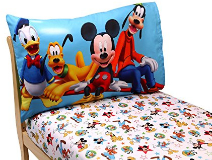 Disney Micky Maus Clubhouse Kleinkinder-Bettlaken-Set