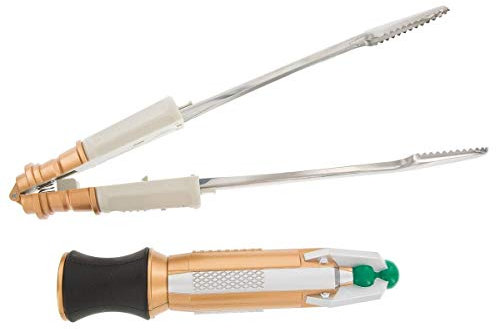 Doctor Who Sonic Destornillador Pinzas de barbacoa con sonidos-Barbacoa en el tiempo y el espacio