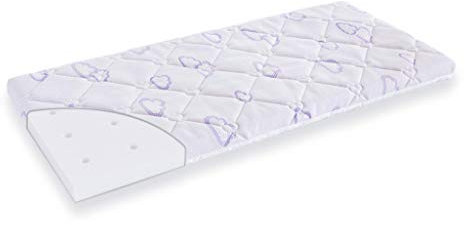 Träumeland T030501 - Matratze Sleepy für Wiege, Größe 40 x 90 cm, eckige Form
