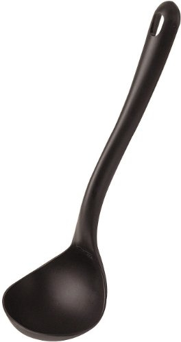 APS 606 Schöpflöffel, Ø 9 cm, Griff 23 cm, Polyamid, hitzebeständig bis 220°C, schwarz
