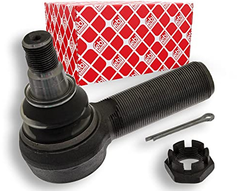 febi bilstein 18340 Spurstangenendstück mit Kronenmutter und Splint, 1 Stück