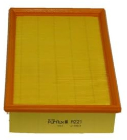 PURFLUX A221 Motor Luftfilter Filtereinsatz Kompatibel mit VW Caddy III Kombi 2KB, 2KJ, 2CB, 2CJ Caddy II Kastenwagen 9K9A Polo Classic 6V2 Polo Variant 6V5, SEAT Ibiza II 6K1