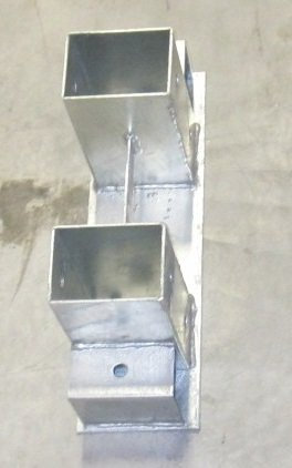 Gartenwelt Riegelsberger Kaminholzständer Holzstapelhilfe verzinkt/Kaminholzregal/Brennholz, Kamin, Holz, Kachelofen, Lagerung, Aufbewahrung