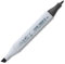COPIC Classic Marker Typ T - 4, toner gray No. 4, professioneller Layoutmarker, mit einer breiten und einer feinen Spitze