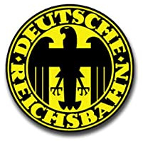 Aufkleber/Sticker Deutsche Reichsbahn Berlin Transport DR Eisenbahn 7x7cm A1524