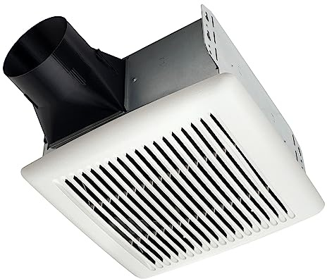 Broan-NuTone A110 Ventilation Fan with Roomside Installation, 110 CFM, 3.0 Sones,White
