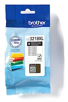 Brother Original XL-Tintenpatrone LC-3219XLBK schwarz (für Brother MFC-J5330DW, MFC-J5335DW, MFC-J5730DW, MFC-J5930DW, MFC-J6530DW, MFC-J6930DW, MFC-J6935DW)