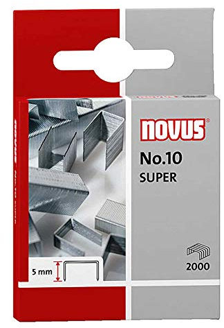 Novus 040-0179 Heftklammern und Refill-Kassetten Nr.10 2000 stück