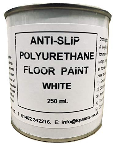 1 x 250ml White Anti-Slip Floor Line Marking Paint