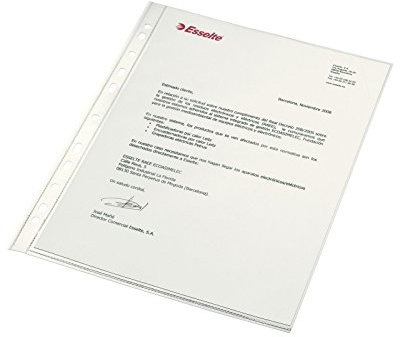 Leitz 313412 - Dokumenthüllen Luxe 120micras cristal - Pack 100 Stück