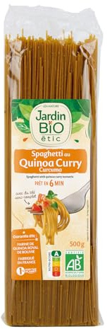 Jardin BiO étic - Spaghetti Quinoa Curry Curcuma