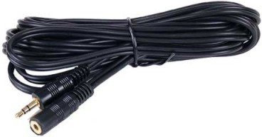 C4A 15M 3.5mm Headphone Extension Lead/Gold Plated/Long 15 metres