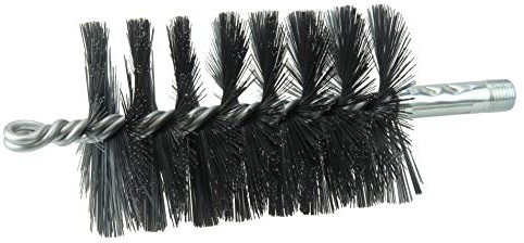 Weiler 44135 3 Single Spiral Flue Brush, .012 Steel Fill, Made in The USA