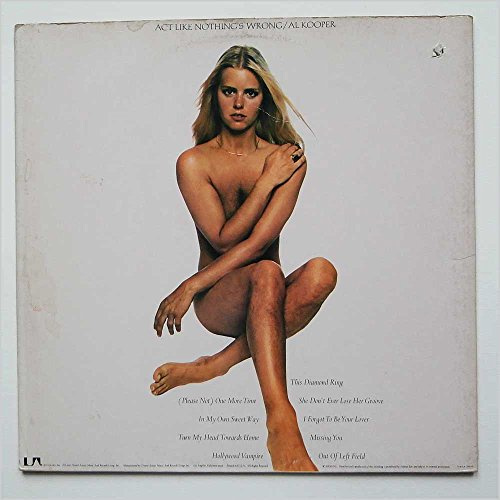 ACT LIKE NOTHING'S WRONG LP (VINYL ALBUM) US UNITED ARTISTS 1976
